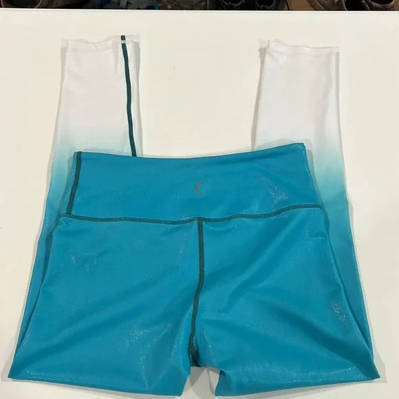 Ziya- Teal Venom Metallic, ombré light and tight 6-8 - Picture 4 of 9